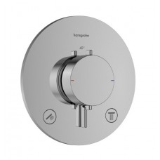 Hansgrohe Ecostat Comfort S Термостатичен смесител за вграждане с две функции хром комплект 33175000 + 01500180