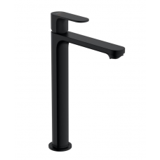 Hansgrohe Rebris S Смесител за мивка висок черен мат 72580670