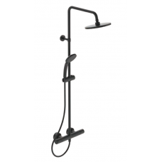 Ideal Standard Ceraterm T25 душ колона с термостат черен мат A7545XG