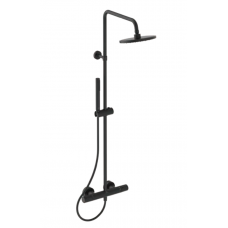 Ideal Standard Ceraterm T25 душ колона с термостат черен мат A7586XG