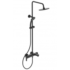 Ideal Standard Ceratfine O душ колона с чучур черен мат BC525XG