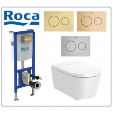 Roca Inspira Round Rim + Duplo S казанче и бутон по избор