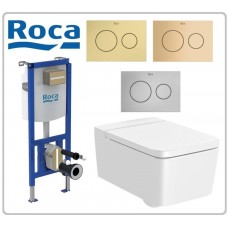 Roca Inspira Square Rim + Duplo S казанче и бутон по избор