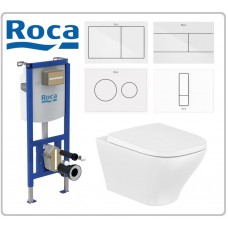 Roca Optica Rim Vortex + Duplo S казанче и бял бутон