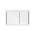 Roca The Gap Square Compact Rim + Duplo S казанче и бял бутон
