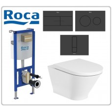 Roca The Gap Round Rim + Duplo S казанче и бутон по избор