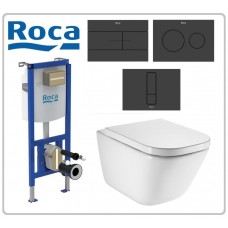 Roca The Gap Square Rim + Duplo S казанче и бутон по избор