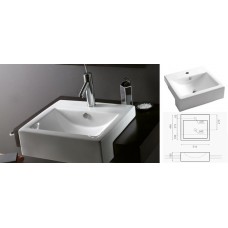 Мивка за полувграждане Milan 51/ 45,5 см.